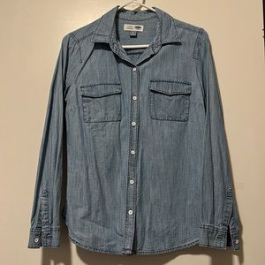 Old Navy women’s jean button up size S